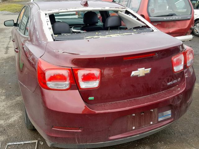1G11C5SL1FF273513 - 2015 CHEVROLET MALIBU 1LT 勃艮第红 照片 9