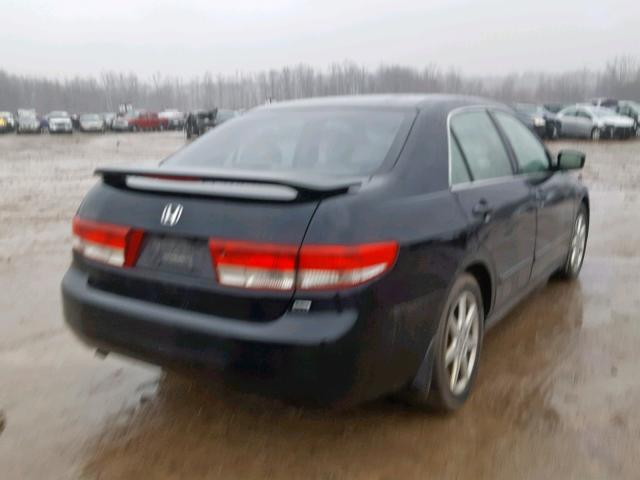 1HGCM66583A098301 - 2003 HONDA ACCORD BLACK photo 4