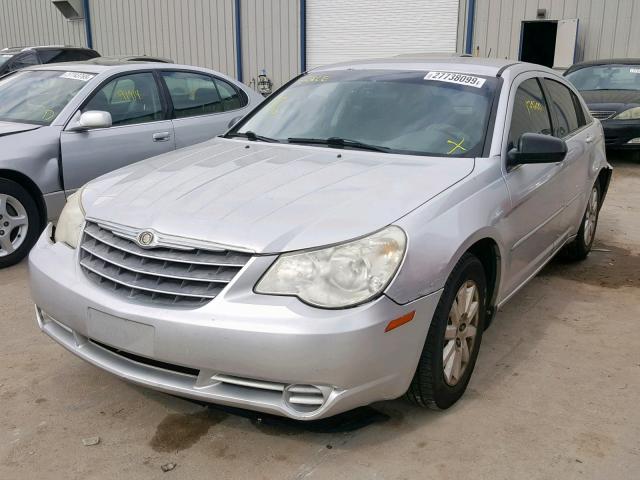 1C3LC46K38N185491 - 2008 CHRYSLER SEBRING LX SILVER photo 2