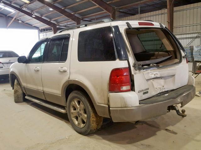 1FMZU64K13ZB53847 - 2003 FORD EXPLORER E WHITE photo 3