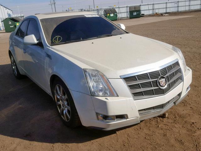 1G6DP57V580114327 - 2008 CADILLAC CTS HI FEA WHITE photo 1