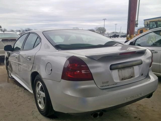2G2WP522941140760 - 2004 PONTIAC GRAND PRIX 灰色 照片 3