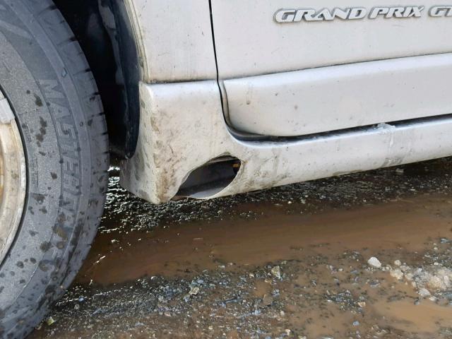 1G2WP12K9WF293000 - 1998 PONTIAC GRAND PRIX SILVER photo 9