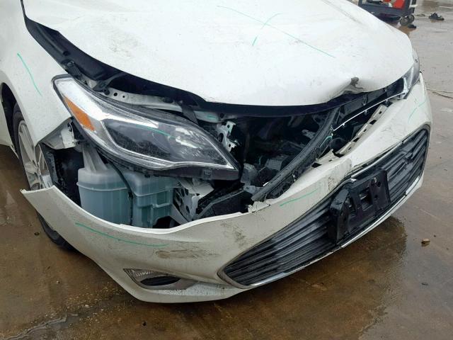 4T1BK1EB1FU138064 - 2015 TOYOTA AVALON XLE WHITE photo 9