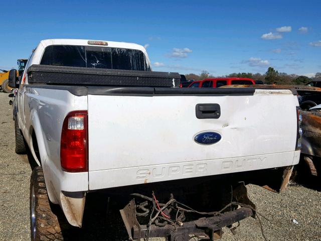 1FTWW31R88EB98347 - 2008 FORD F350 SRW S WHITE photo 3