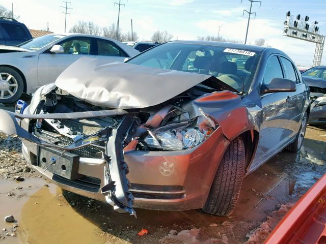1G1ZC5E12BF254685 - 2011 CHEVROLET MALIBU 1LT BROWN photo 2