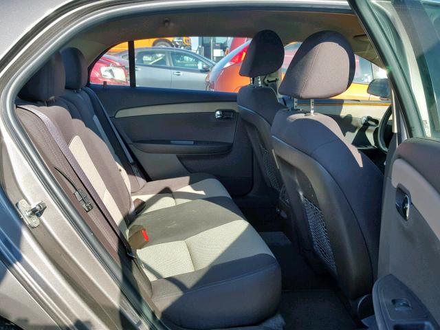 1G1ZC5E12BF254685 - 2011 CHEVROLET MALIBU 1LT BROWN photo 6