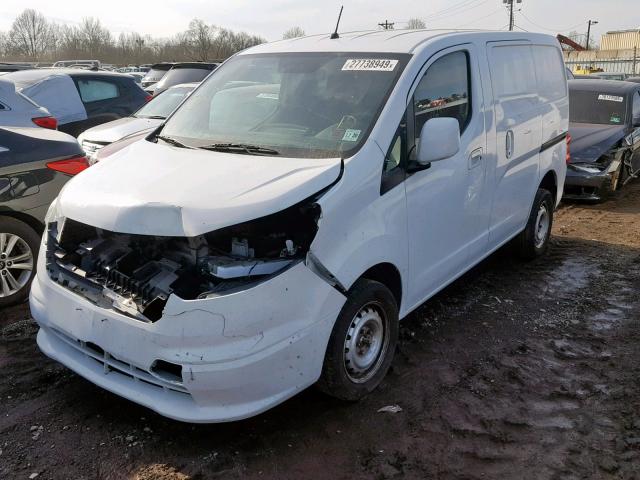 3N63M0ZN6FK697172 - 2015 CHEVROLET CITY EXPRE WHITE photo 2