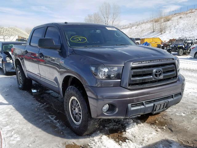 5TFDY5F1XBX202099 - 2011 TOYOTA TUNDRA CRE GRAY photo 1