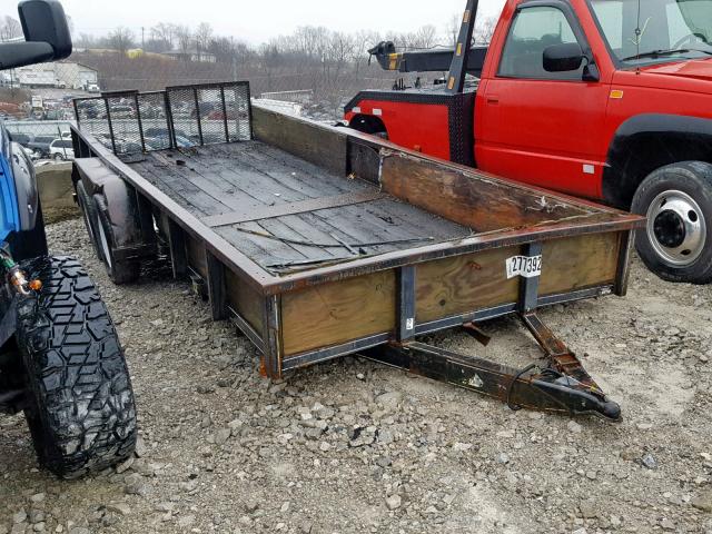 1ZFUF1828YB001739 - 2001 UTILITY TRAILER BLACK photo 1