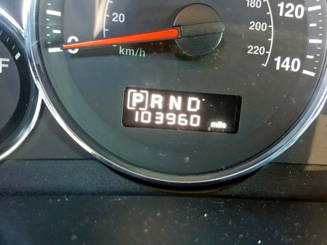 1J8HH48K48C115504 - 2008 JEEP COMMANDER BLACK photo 8