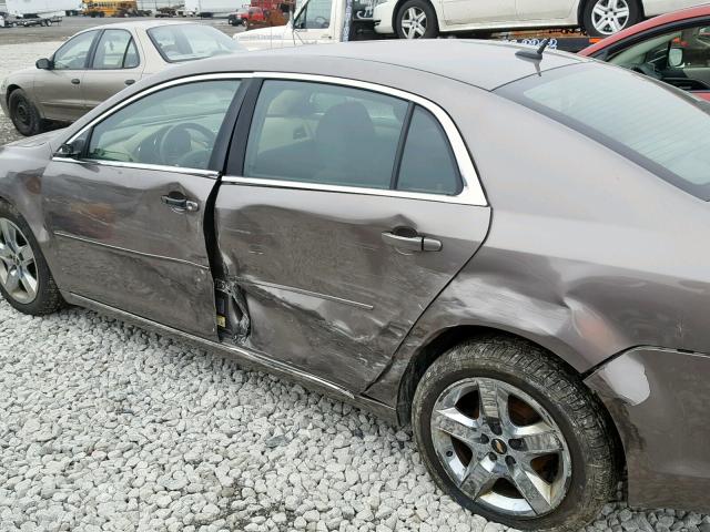 1G1ZC5EB5AF232543 - 2010 CHEVROLET MALIBU 1LT 棕色 照片 10