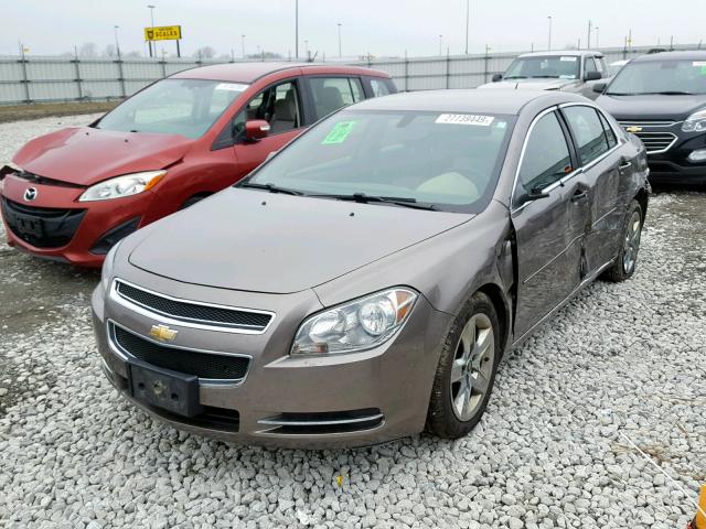 1G1ZC5EB5AF232543 - 2010 CHEVROLET MALIBU 1LT 棕色 照片 2