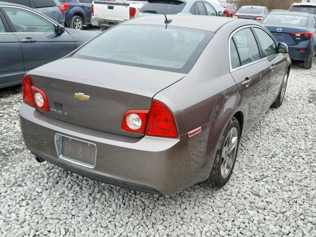 1G1ZC5EB5AF232543 - 2010 CHEVROLET MALIBU 1LT 棕色 照片 4