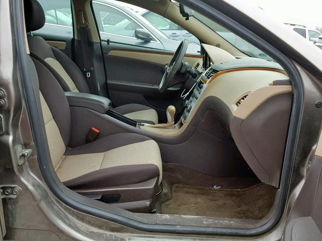 1G1ZC5EB5AF232543 - 2010 CHEVROLET MALIBU 1LT 棕色 照片 5