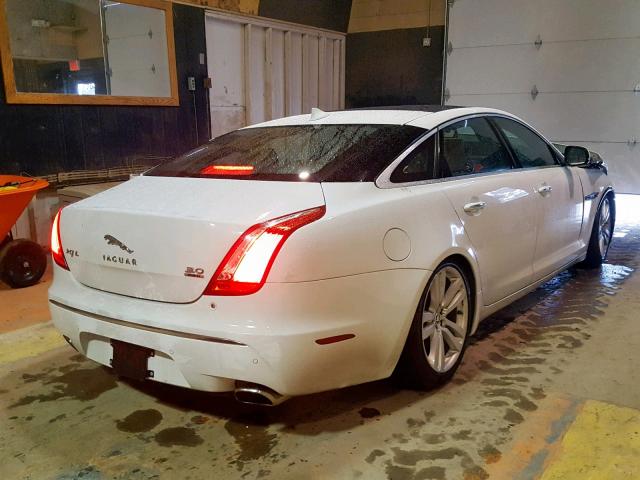 SAJWJ2GDXD8V45207 - 2013 JAGUAR XJL PORTFO WHITE photo 4