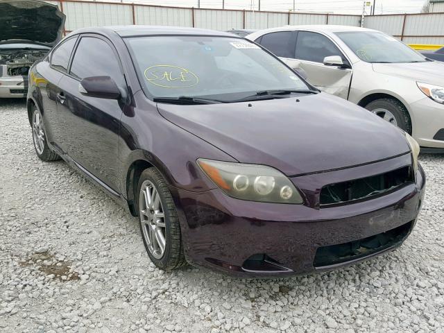 JTKDE167480245949 - 2008 TOYOTA SCION TC ბურგუნდია ფოტო 1