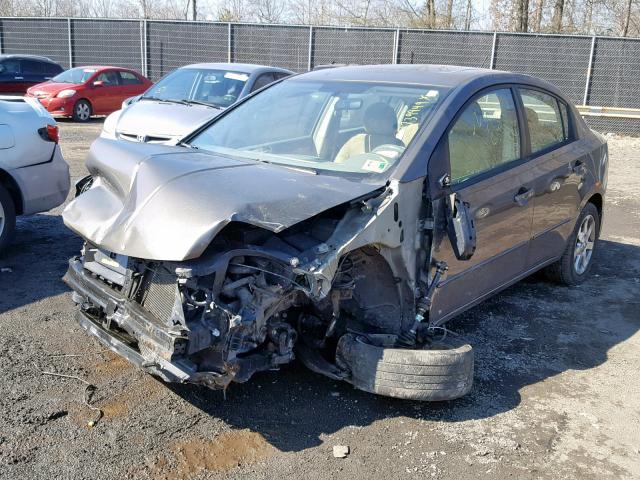 3N1AB61E98L748095 - 2008 NISSAN SENTRA 2.0 BROWN photo 2