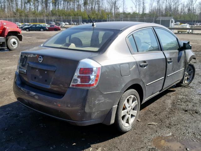 3N1AB61E98L748095 - 2008 NISSAN SENTRA 2.0 BROWN photo 4