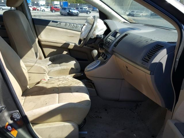 3N1AB61E98L748095 - 2008 NISSAN SENTRA 2.0 BROWN photo 5