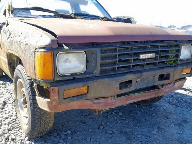 JT4RN50R6G0133439 - 1986 TOYOTA PICKUP 1/2 ORANGE photo 9