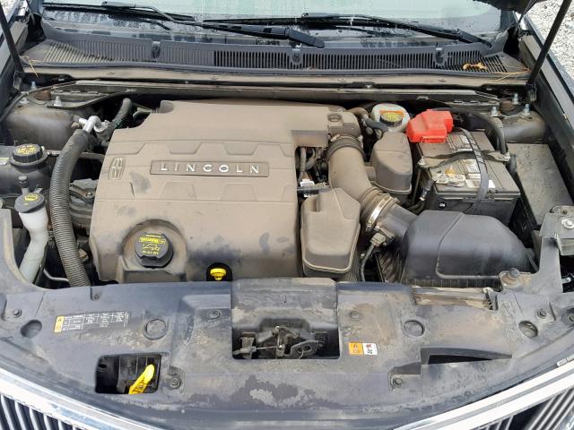 1LNHL9DK3DG608341 - 2013 LINCOLN MKS BLUE photo 7