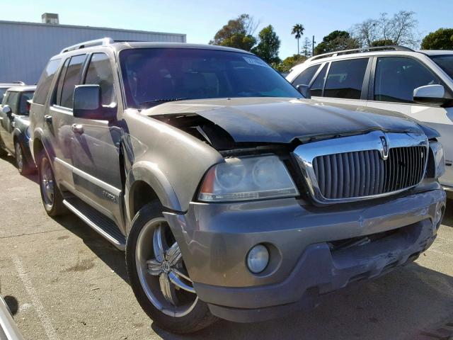 5LMEU68H04ZJ44178 - 2004 LINCOLN AVIATOR 灰色 照片 1