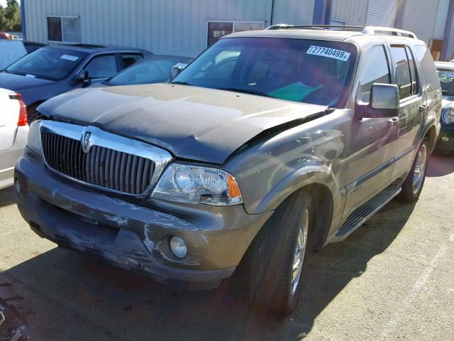 5LMEU68H04ZJ44178 - 2004 LINCOLN AVIATOR 灰色 照片 2