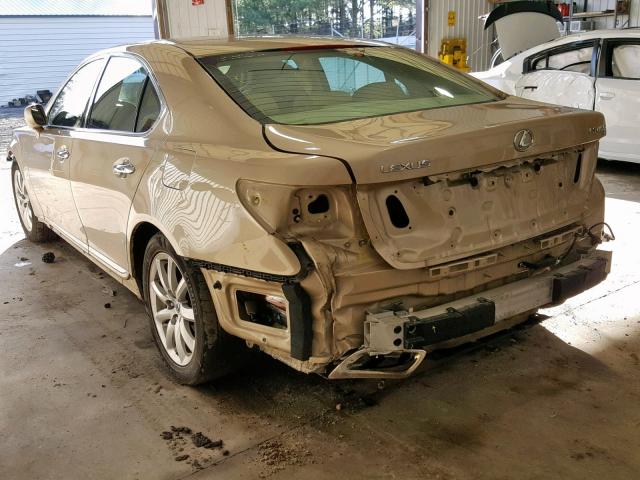 JTHBL46F585068987 - 2008 LEXUS LS 460 GOLD photo 3