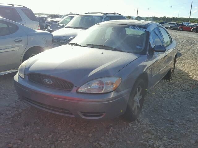 1FAFP56U46A207724 - 2006 FORD TAURUS SEL GRAY photo 2