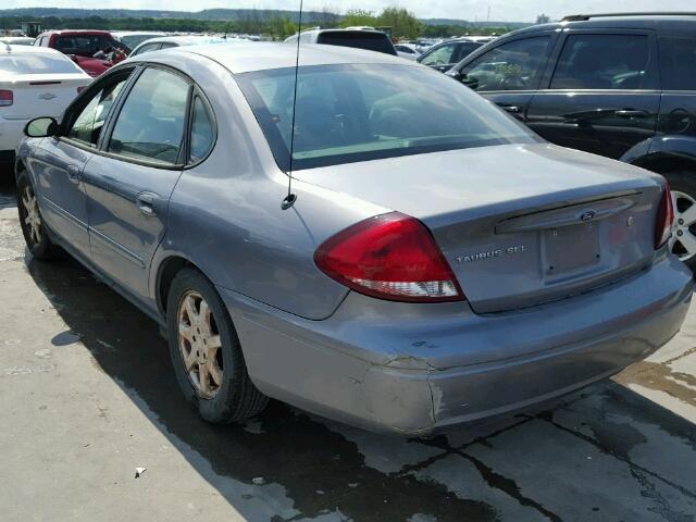 1FAFP56U46A207724 - 2006 FORD TAURUS SEL GRAY photo 3