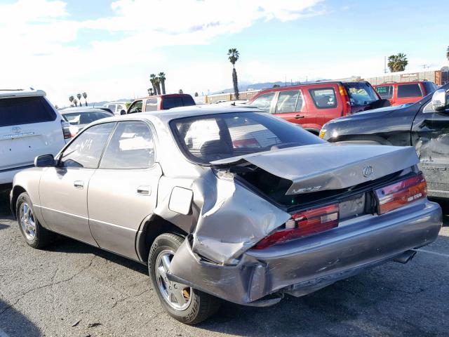 JT8VK13TXP0128069 - 1993 LEXUS ES 300 SILVER photo 3