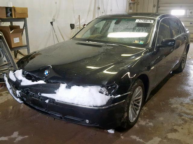 WBAGN63574DS55038 - 2004 BMW 745 LI BLACK photo 2