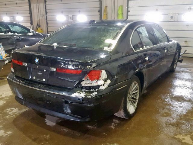 WBAGN63574DS55038 - 2004 BMW 745 LI BLACK photo 4