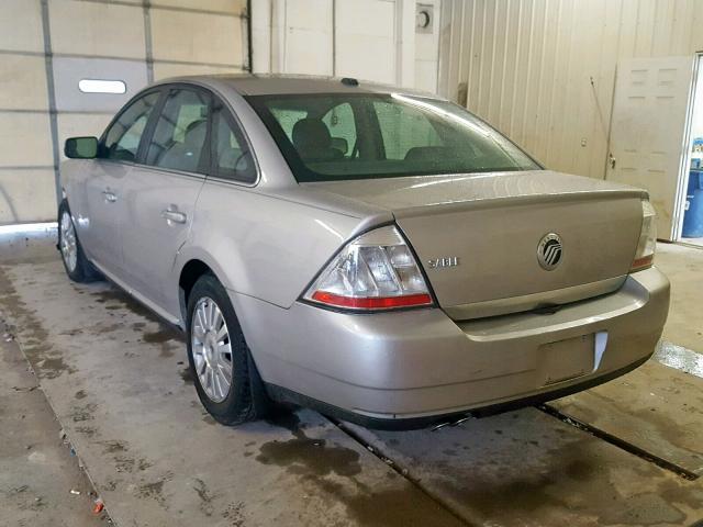 1MEHM40W88G622821 - 2008 MERCURY SABLE LUXU SILVER photo 3