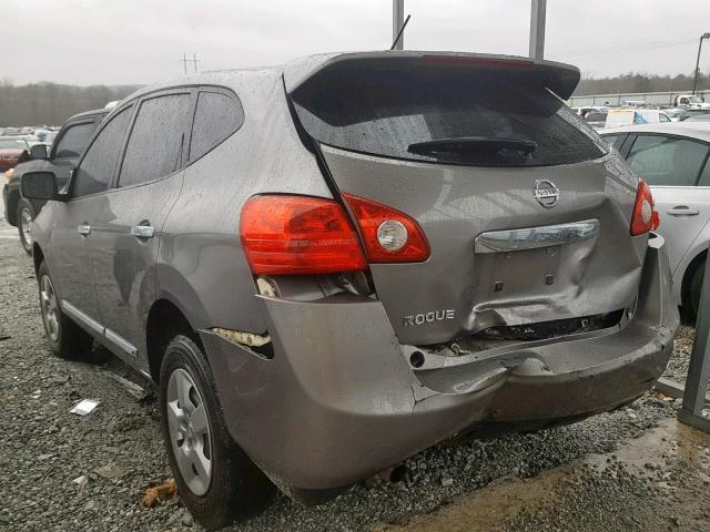 JN8AS5MT7BW573997 - 2011 NISSAN ROGUE S GRAY photo 3