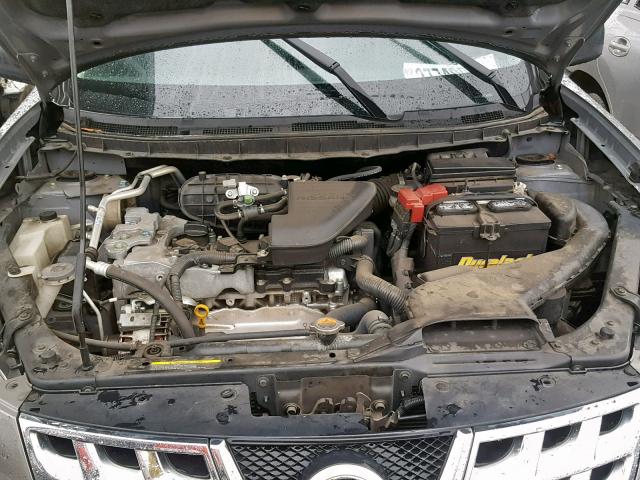 JN8AS5MT7BW573997 - 2011 NISSAN ROGUE S GRAY photo 7