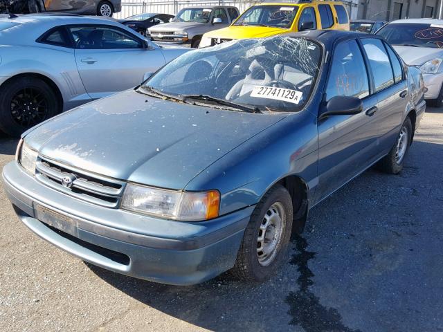 JT2EL43T8R0414708 - 1994 TOYOTA TERCEL DX GREEN photo 2