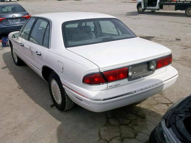 1G4HR52K1VH460079 - 1997 BUICK LESABRE LI WHITE photo 3