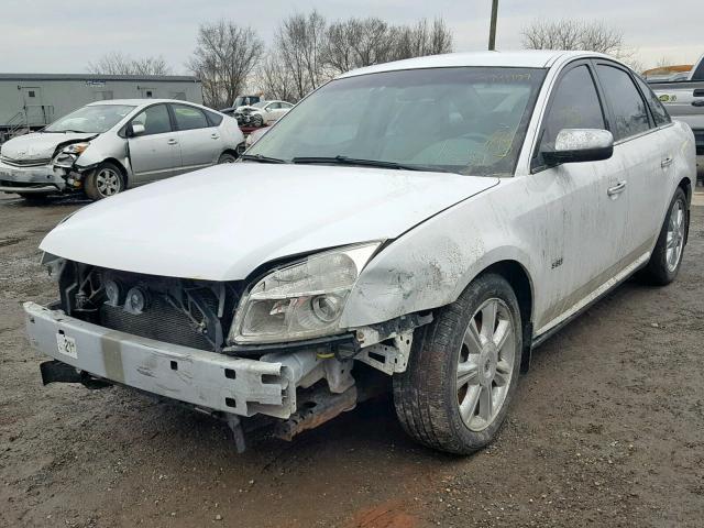 1MEHM42WX8G608397 - 2008 MERCURY SABLE PREM WHITE photo 2