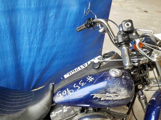 1HD1GX4187K303083 - 2007 HARLEY-DAVIDSON FXDBI BLUE photo 5