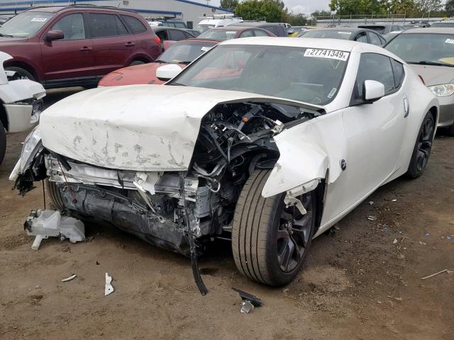 JN1AZ4EH8HM953837 - 2017 NISSAN 370Z BASE WHITE photo 2