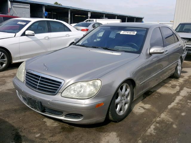 WDBNG83J36A476507 - 2006 MERCEDES-BENZ S 430 4MAT TAN photo 2