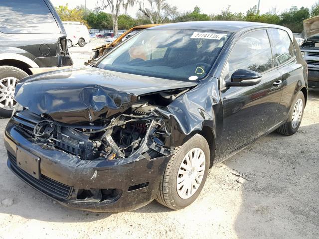 WVWBA7AJ2AW287071 - 2010 VOLKSWAGEN GOLF 黑色 照片 2