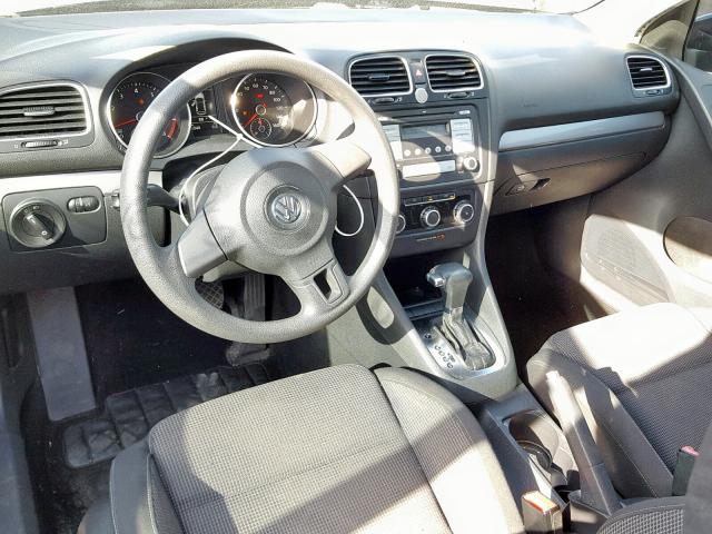 WVWBA7AJ2AW287071 - 2010 VOLKSWAGEN GOLF 黑色 照片 9