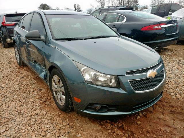 1G1PC5SH6C7240096 - 2012 CHEVROLET CRUZE LS BLUE photo 1