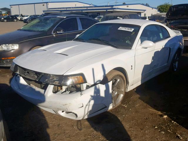 1FAFP48Y74F209185 - 2004 FORD MUSTANG CO WHITE photo 2