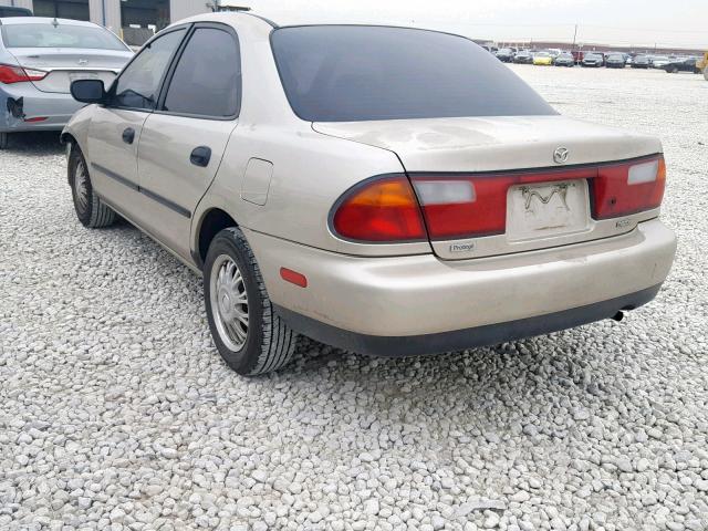 JM1BB1418T0346250 - 1996 MAZDA PROTEGE DX TAN photo 3