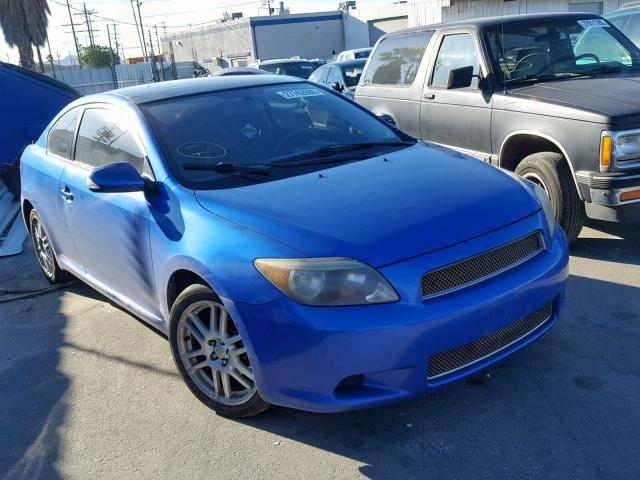 JTKDE167760130601 - 2006 TOYOTA SCION TC ლურჯი ფოტო 1