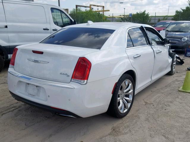 2C3CCAET5GH164223 - 2016 CHRYSLER 300C WHITE photo 4